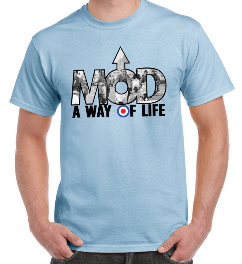 Mod A Way Of Life Herren T-Shirt von Tribaltshirts