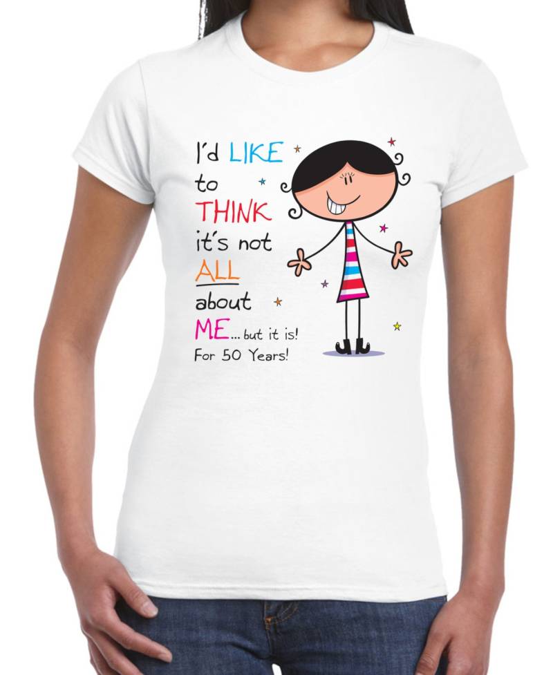 Nicht Alles Über Mich Seit 50. Geburtstag Damen T-Shirt von Tribaltshirts