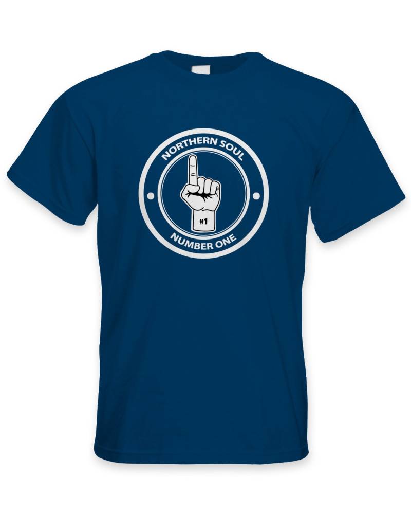 Nördliche Seele Nummer Eins Herren T-Shirt - Mods Northern Soul Halten Den Glauben Tamla Motown von Tribaltshirts