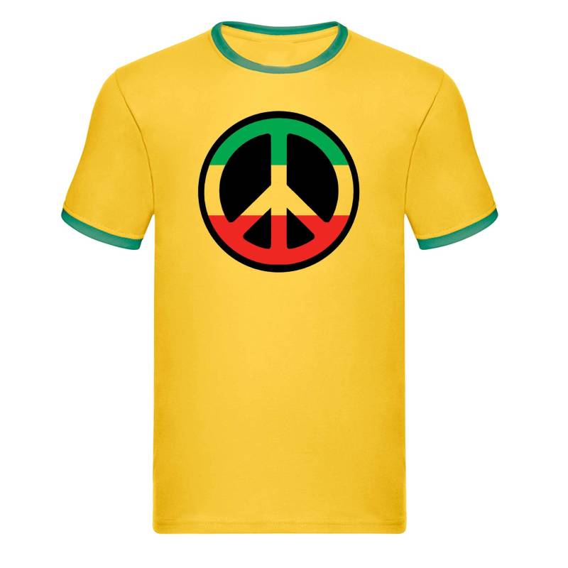 Rasta Cnd Symbol Männer T-Shirt - Reggae Rastafari von Tribaltshirts