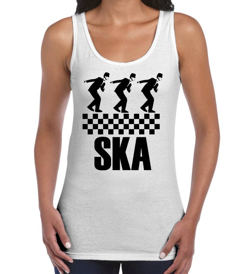 Ska Tänzer Innen Weste Tank Top - Skinhead Reggae Jamaika Oioi von Tribaltshirts