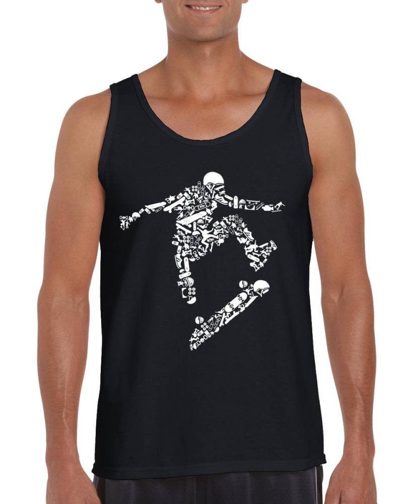 Skateboarder Herren Weste Tank Top - Skateboard Skateboarding Kleidung von Tribaltshirts