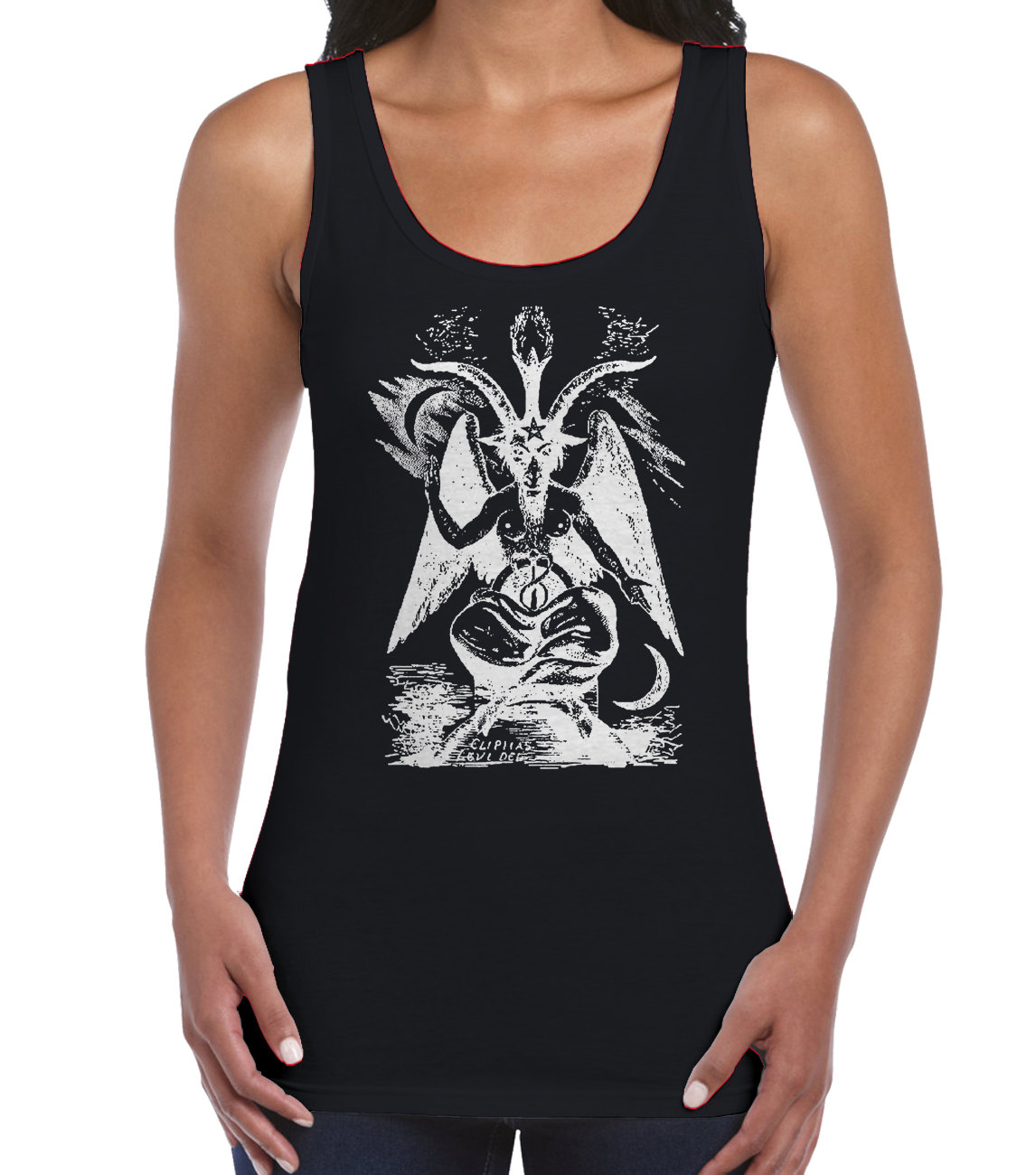 Ziege Der Menden Damen Weste Tank Top - Pagan Wicca Goth Gothic Festival von Tribaltshirts