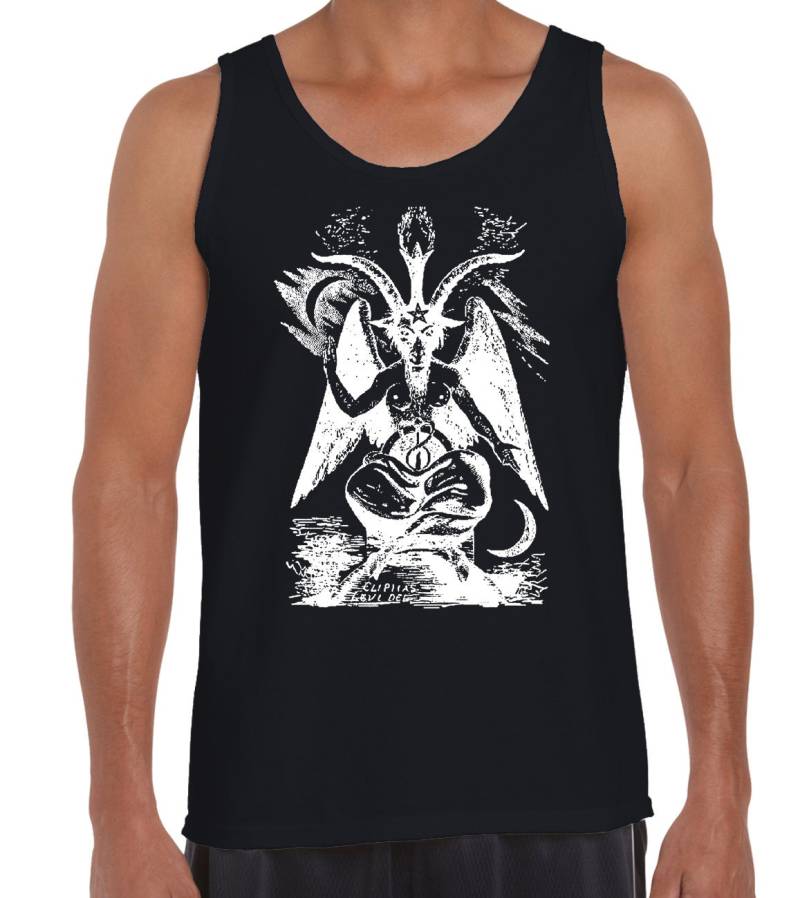 Ziege Der Mendes Herren Weste Tank Top - Okkulten Pagan Magick Satanic von Tribaltshirts