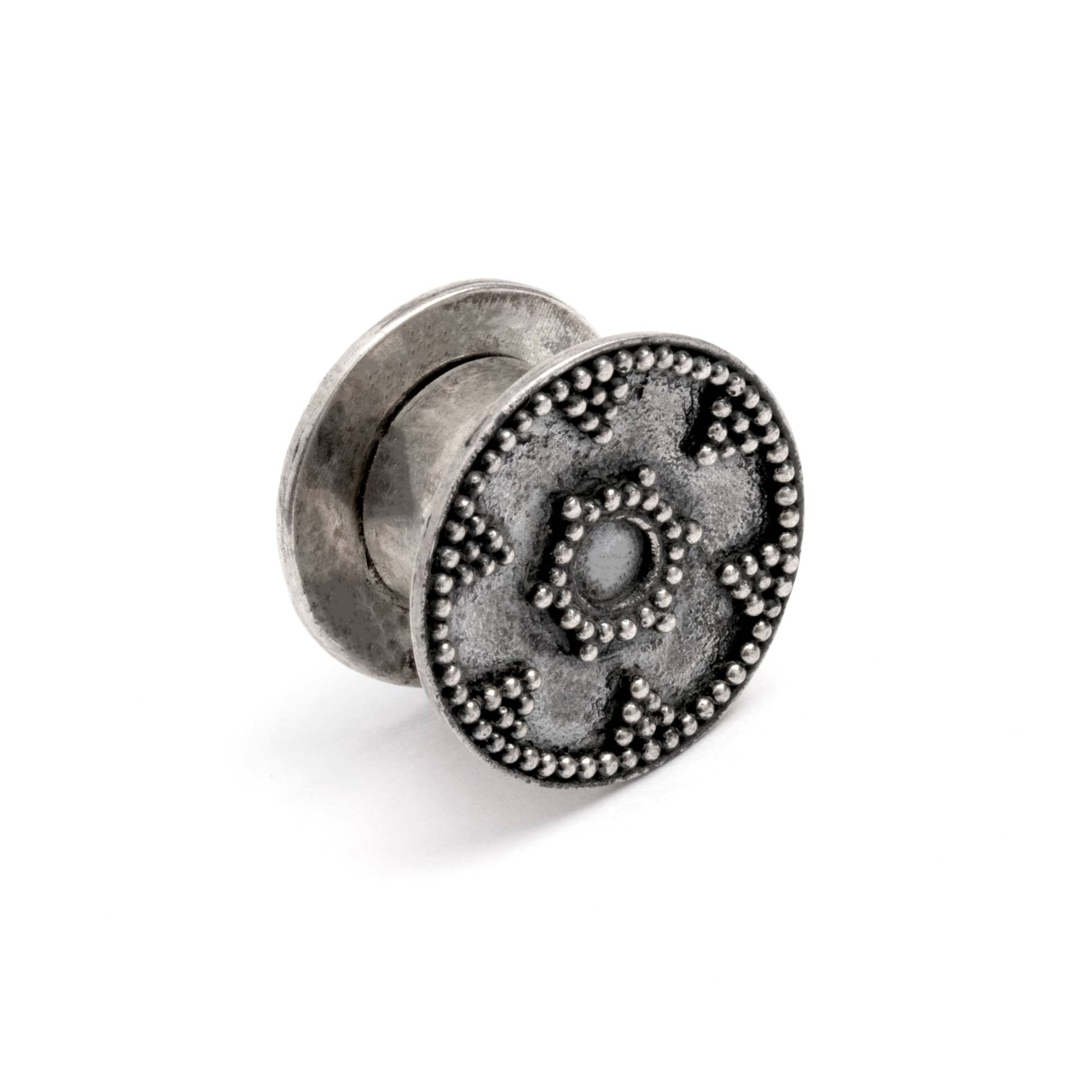 Silber Ethnic Ohr Plugs Ohrringe, Durchmesser 4 Mm - 20 | 3/4", Plugs, Tunnels, Preis Pro Einzel Silber Ethnic Ohr Plugs Ohrringe, Durchmesser 4 Mm - 20 | 3/4", Plugs, Tunnels, Preis Pro Einzel von Tribulondon