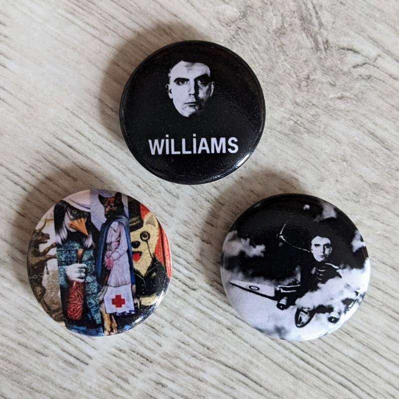 David E. Williams - 3 Badges Set European Tour October 2024 von TribusTrigona