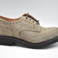 Tricker's Beige Wildleder Schnürschuhe Für Herren von Tricker's