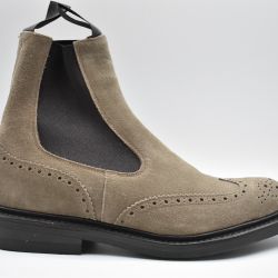 Tricker's Flache Schuhe In Wasserabweisendem Nerz - Elegante Herrenschnürschuhe von Tricker's