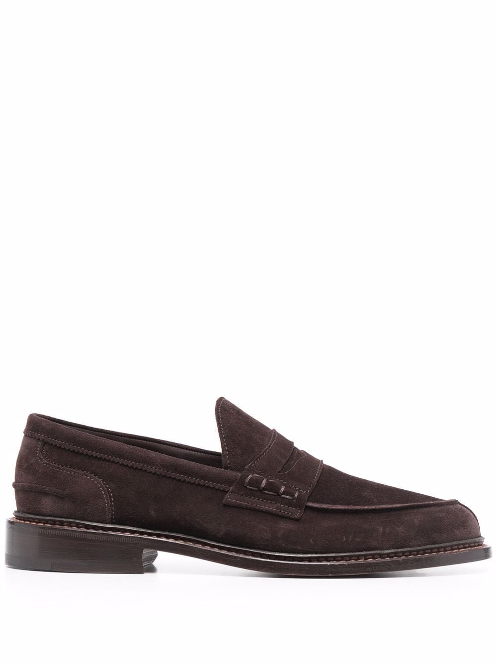 Tricker's Loafer aus Wildleder - Braun von Tricker's