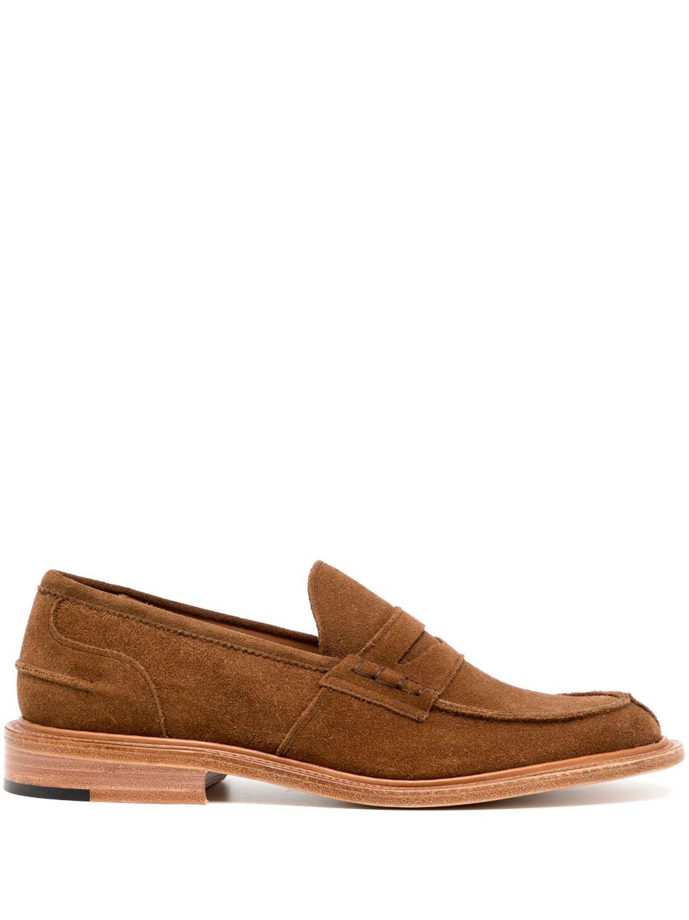 Tricker's Loafer aus Wildleder - Braun von Tricker's