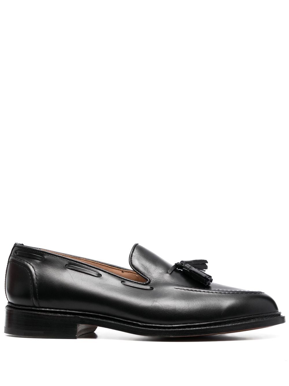 Tricker's Loafer mit Quasten - Schwarz von Tricker's