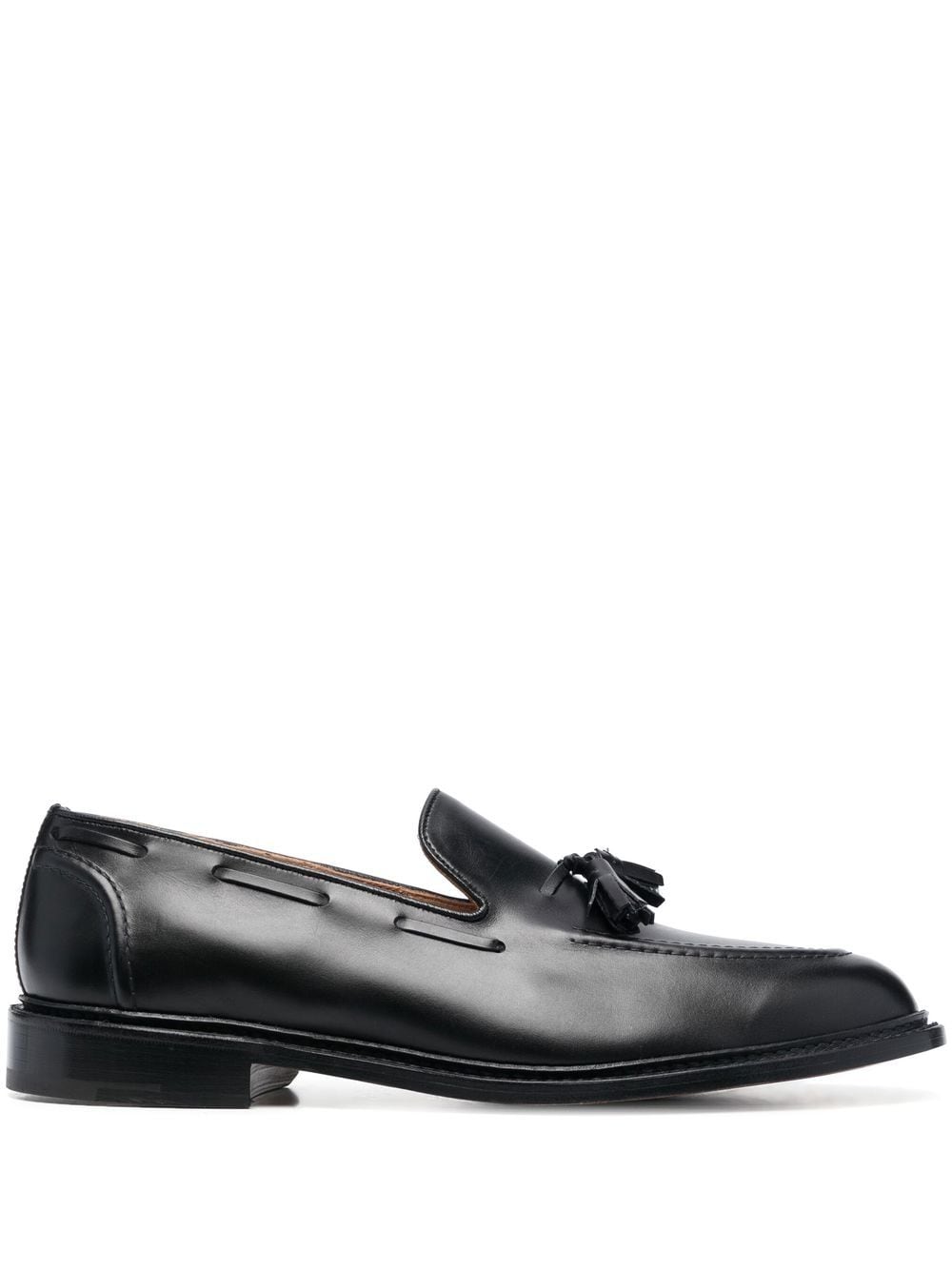 Tricker's Loafer mit Quasten - Schwarz von Tricker's