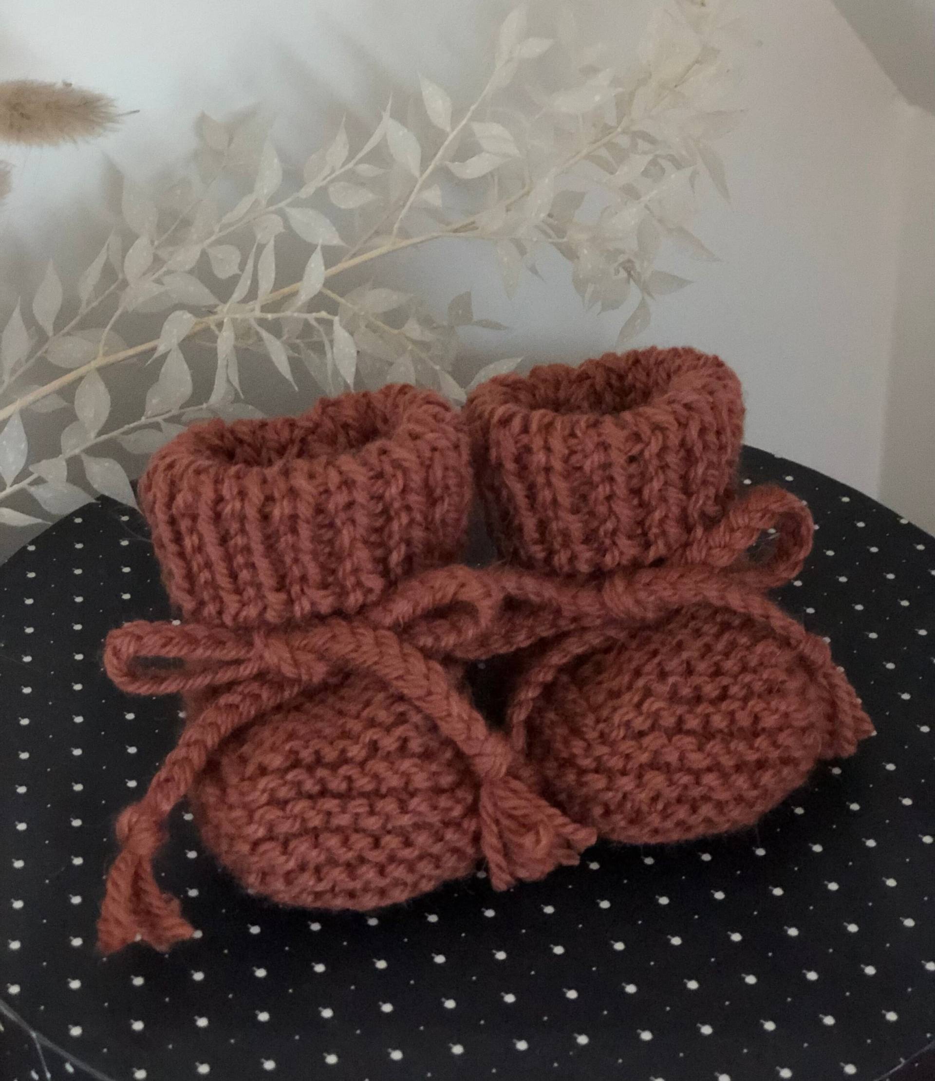 Babyschuhe 3/6 Monate von TricotCheriBoutique