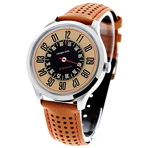 Trifoglio Italia Uhr Analog Automatik Stahl Leder Veloce von Trifoglio Italia