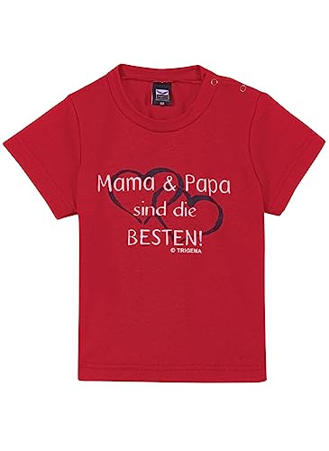 TRIGEMA Baby T-Shirt Mama & Papa von Trigema