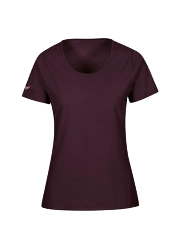 TRIGEMA Damen 539201 T-Shirt, Aubergine-c2c, XXL TRIGEMA Damen 539201 T-Shirt, Aubergine-c2c, XXL von Trigema