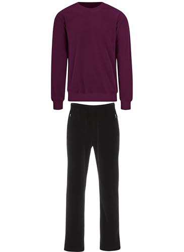 TRIGEMA Damen 5545018 Freizeitanzug, Aubergine, XL von Trigema