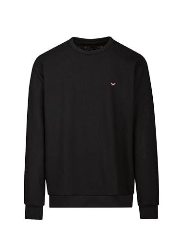 TRIGEMA Herren 619501 Sweatshirt, Schwarz, L von Trigema