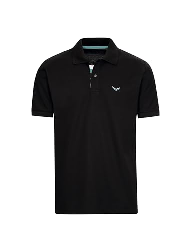 TRIGEMA Herren 621613123 Polohemd, Schwarz, 3XL von Trigema