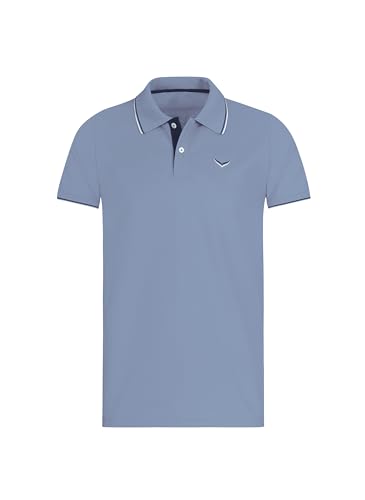 TRIGEMA Herren 621632119 Polohemd, Pearl-Blue, Medium von Trigema