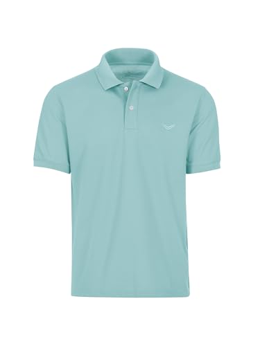 TRIGEMA Herren Poloshirt Polohemd, Gletscher, XXL von Trigema