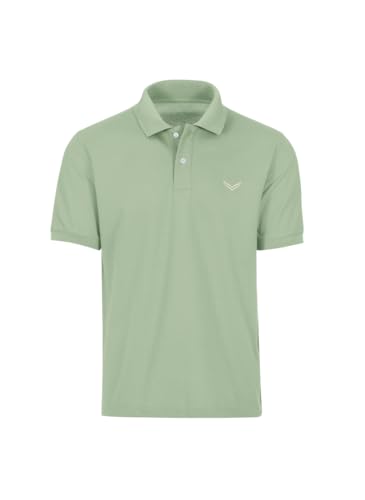 TRIGEMA Herren Poloshirt Polohemd, Green Tea, L von Trigema