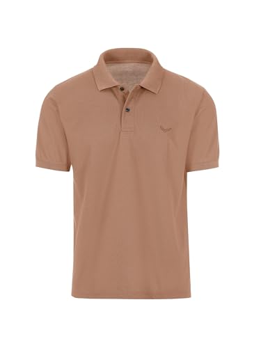 TRIGEMA Herren Poloshirt Polohemd, Haselnuss, XXL von Trigema