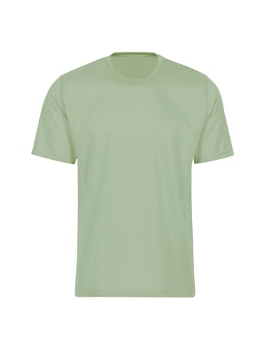 TRIGEMA Herren 636202 T-Shirt, Green Tea, L von Trigema