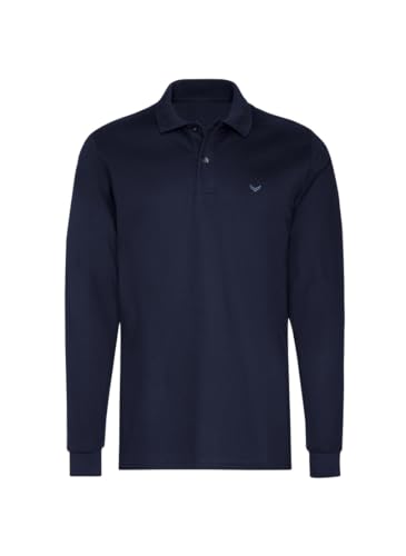 TRIGEMA Langarm Poloshirt mit Armbündchen von Trigema