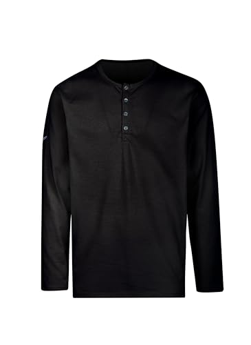 TRIGEMA Langarmshirt mit Knopfleiste von Trigema