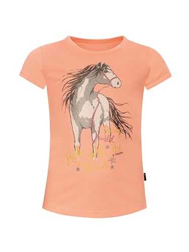 TRIGEMA Mädchen T Shirt mit glitzerndem Pferdemotiv - 236248120 von Trigema