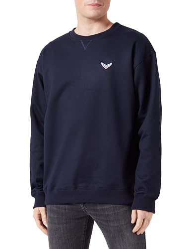 TRIGEMA Oversized Sweatshirt mit Logo-Patch von Trigema