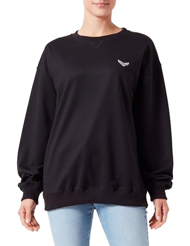 TRIGEMA Oversized Sweatshirt mit Logo-Patch von Trigema
