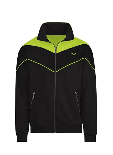 TRIGEMA Sweatjacke mit Neon-Elementen von Trigema