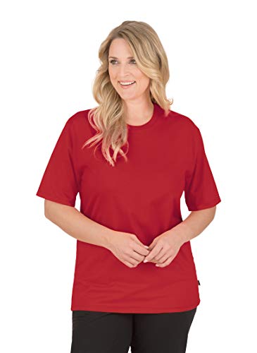 TRIGEMA T-Shirt für Damen in Single-Jersey-Qualität mit Rundhals Ausschnitt - äußerst strapazierfähig und formstabil - Regular Fit / Unisex - 538202 von Trigema