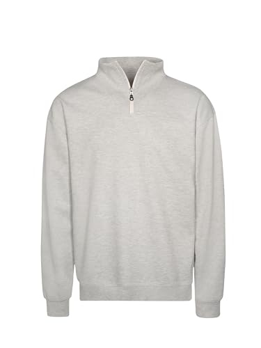 TRIGEMA Herren 674702 Pullover, Grau-Melange, L EU von Trigema