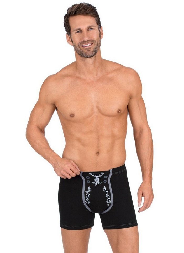 Trigema Boxer TRIGEMA Pants mit Hirsch (1-St) von Trigema