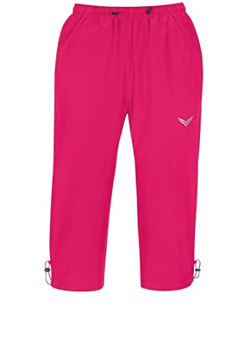 Trigema Damen 506290 Sporthose, Violett (hot pink 138), 44 (Herstellergröße: L) von Trigema