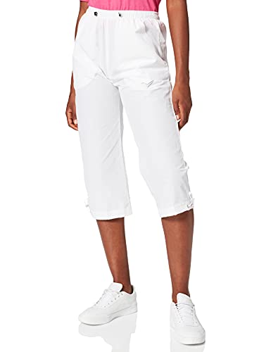 Trigema Damen 506290 Sporthose, Weiß (weiß 001), 40 (Herstellergröße: M) von Trigema