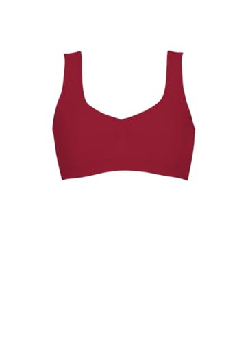 Trigema Damen 512311 Sport-BH, Rot (Rubin 436), 70 (Herstellergröße: S) von Trigema