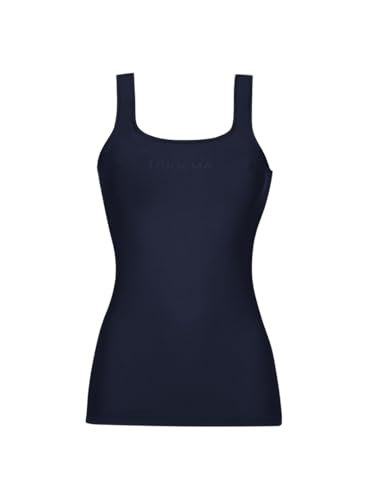 Trigema Damen 512401 Top, Blau (Navy 046), XXL von Trigema