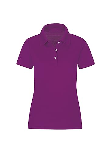 Trigema Damen 521603 Poloshirt, Violett (Brombe, XXL von Trigema