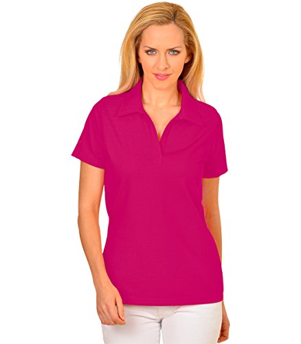 Trigema Damen 521612 Poloshirt, Violett (Magent), M von Trigema