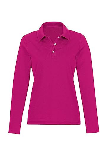 Trigema Damen Langarm Poloshirt von Trigema