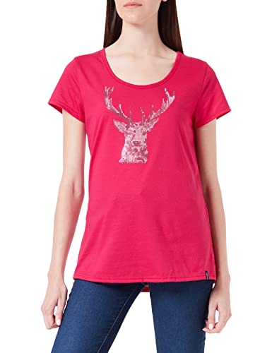 Trigema Damen 5362531 T-Shirt, Magenta, Standard von Trigema