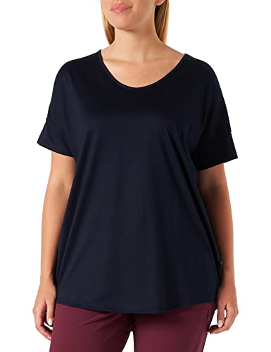 Trigema Damen 536708 Oversize T Shirt, Navy, XXL EU von Trigema