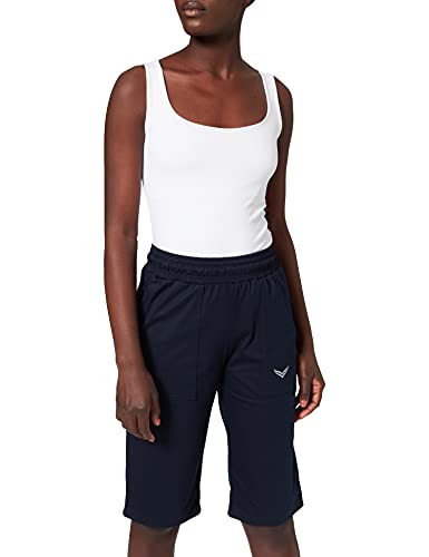 Trigema Damen 537191 Bermuda, Blau (blau 046), 58 (Herstellergröße: 4XL) von Trigema