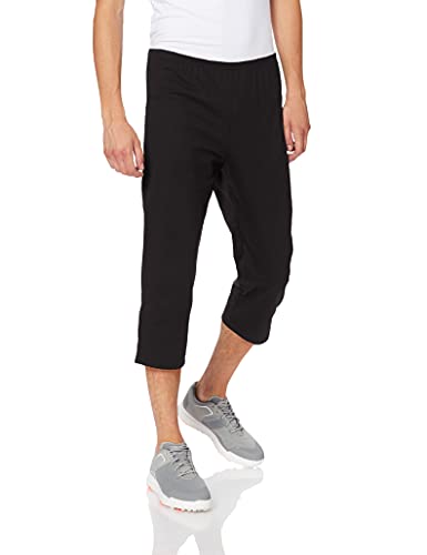 Trigema Damen 537292 Sporthose, Schwarz (Schwarz 008), 52 (Herstellergröße: XXL) von Trigema