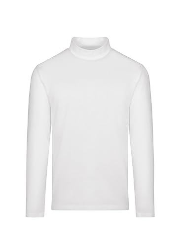 Trigema Damen 537509 Langarmshirt, Weiß (Weiss 001), 52 (Herstellergröße: XXL) von Trigema