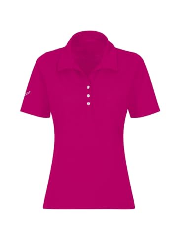 Trigema Damen Poloshirt aus Baumwolle mit Swarovski® Kristallen von Trigema